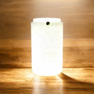 一櫃多罐(緬甸白玉直徑12.5X高23公分)A005