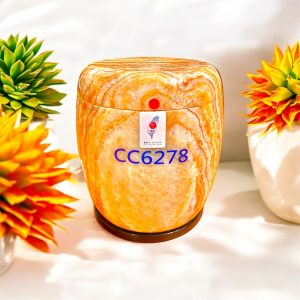 冰花玉骨灰罈(玉石類)18