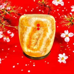 冰花玉骨灰罈(玉石類)23
