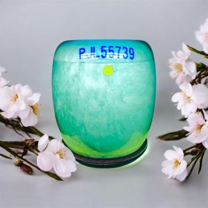 青海青花玉骨灰罈(玉石類)