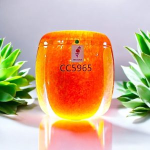 俄羅斯金絲琥珀玉骨灰罈(玉石類)