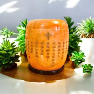 霞紅玉(天主教經文骨灰罈)2