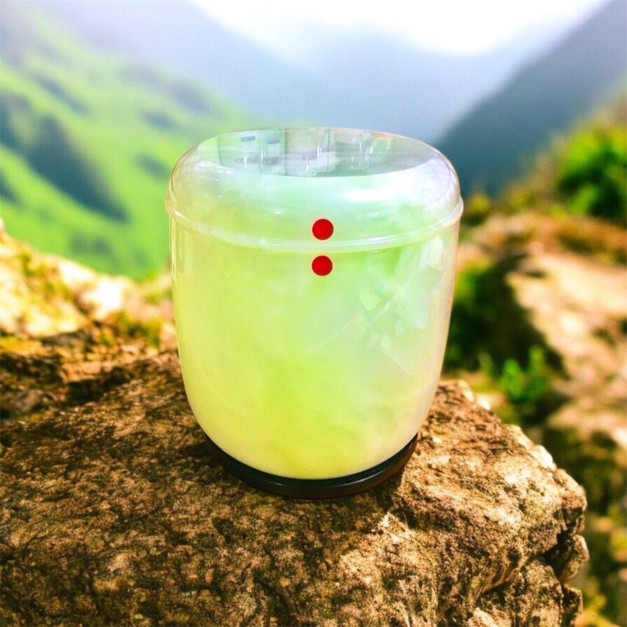 巴基斯坦青玉骨灰罈(玉石類)47