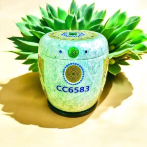 巴西翠玉(佛教經文骨灰罈)01