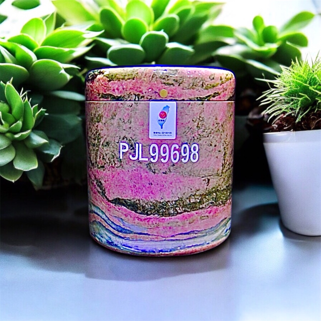 花蓮玫瑰石骨灰罈(寶石類)27