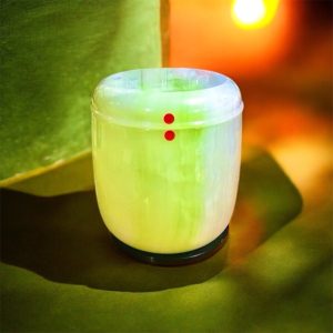 巴基斯坦青玉骨灰罈(玉石類)24