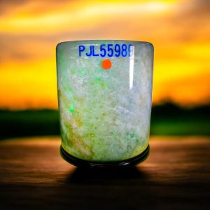 緬甸翡翠骨灰罐(寶石類)15