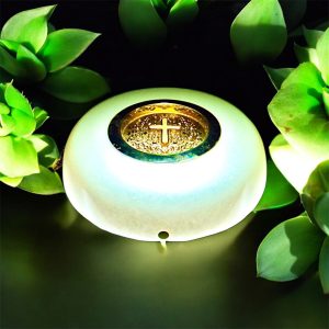 緬甸白玉(基督教經文骨灰罈)1