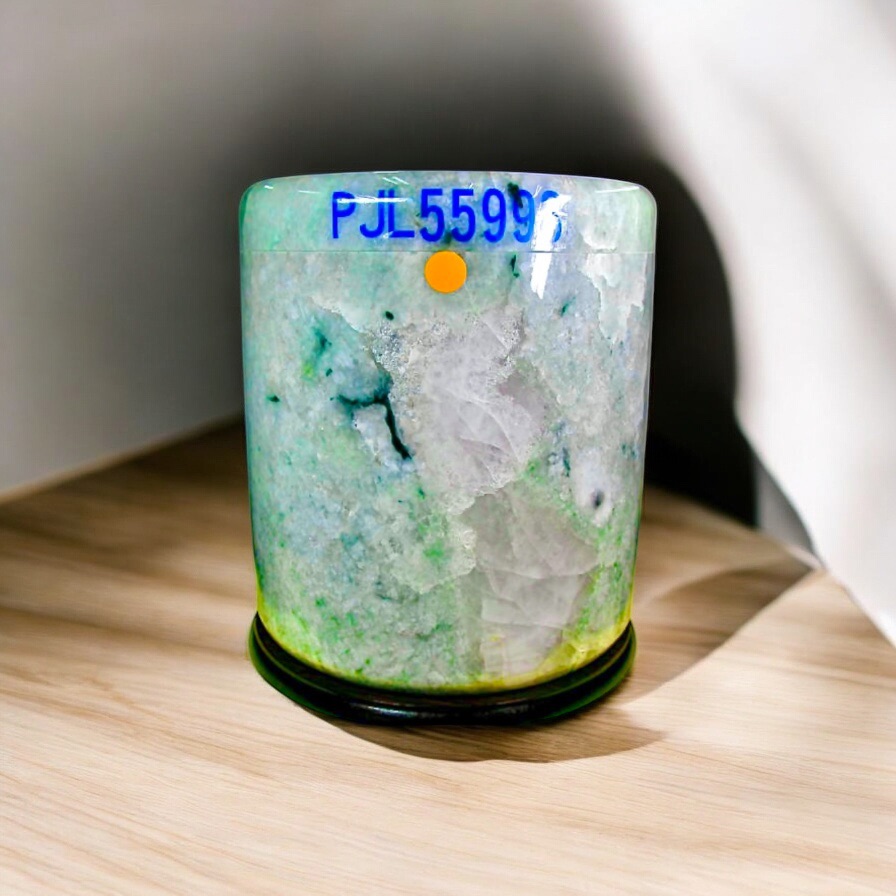 緬甸翡翠骨灰罐(寶石類)11