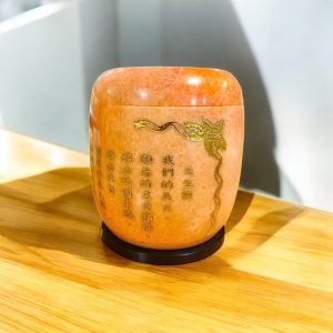 霞紅玉(天主教經文骨灰罈)3