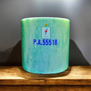 青海青花玉骨灰罈(玉石類)19