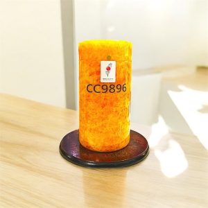 一櫃多罐(金絲琥珀玉直徑12.5X高23公分)0004