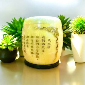 巴基斯坦蜜臘玉(天主教經文骨灰罈)2