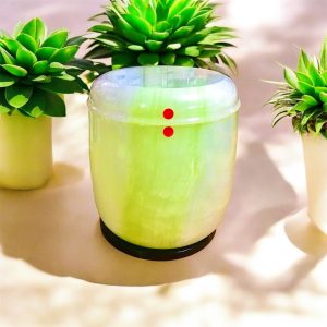 巴基斯坦青玉骨灰罈(玉石類)32